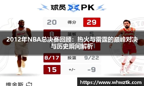 2012年NBA总决赛回顾：热火与雷霆的巅峰对决与历史瞬间解析